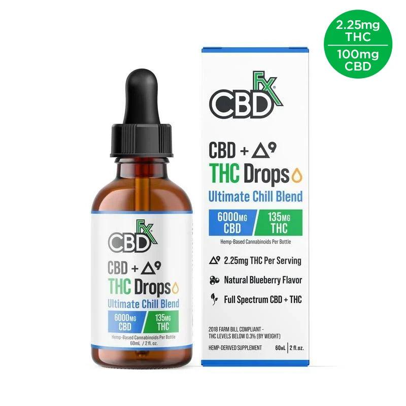 Óleo de CBD Delta-9 THC + CBD: mix definitivo alívio de estresse full spectrum CBDfx